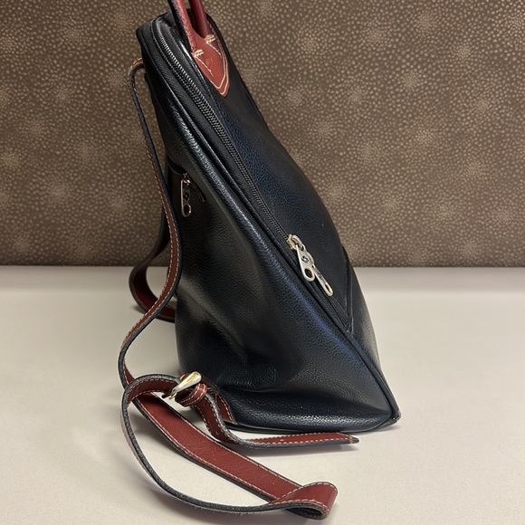 🔥🔥🔥Samsonite Black Leather Backpack - Picture 7 of 16